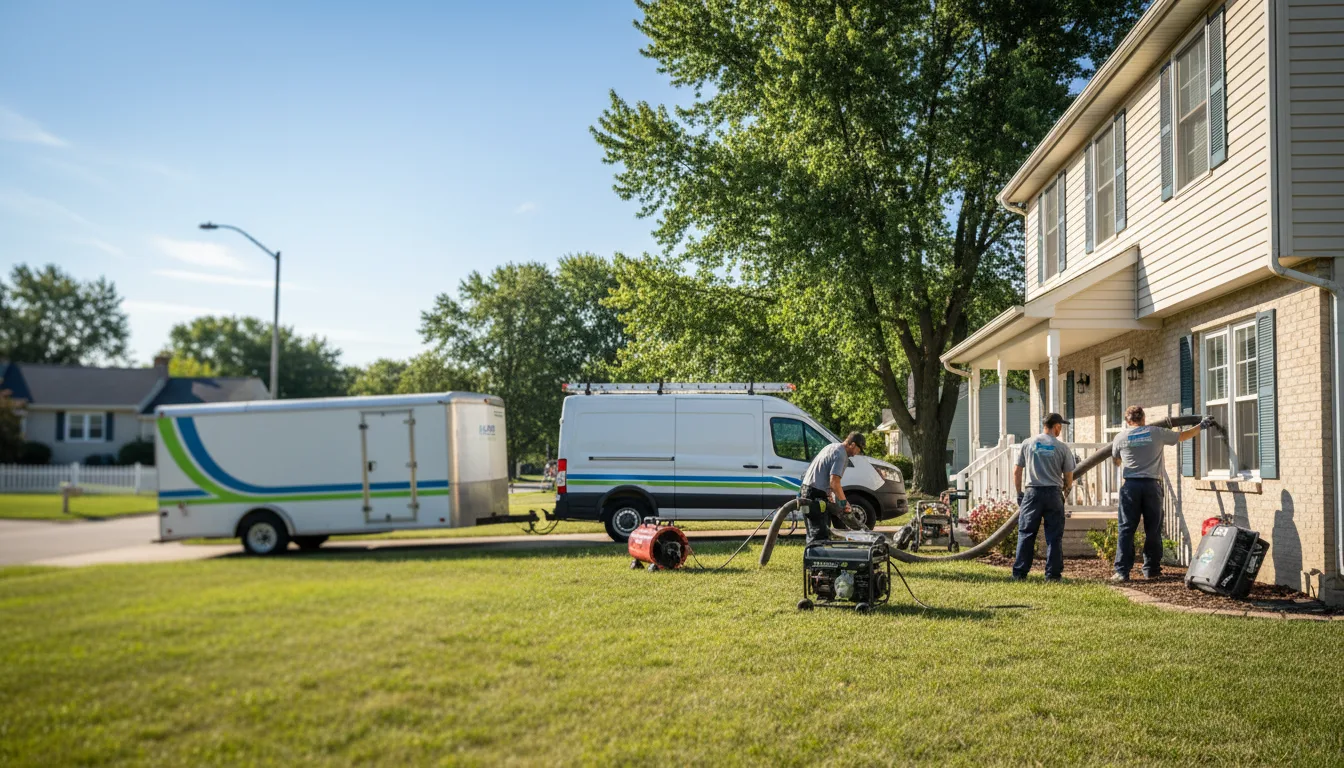 Flooded Basement Restoration And Cleanup With Repair in Goodhue, MN near me